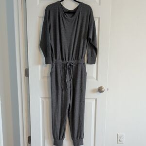 Express Charcoal Jumpsuit